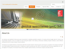 Tablet Screenshot of geniuslanka.com